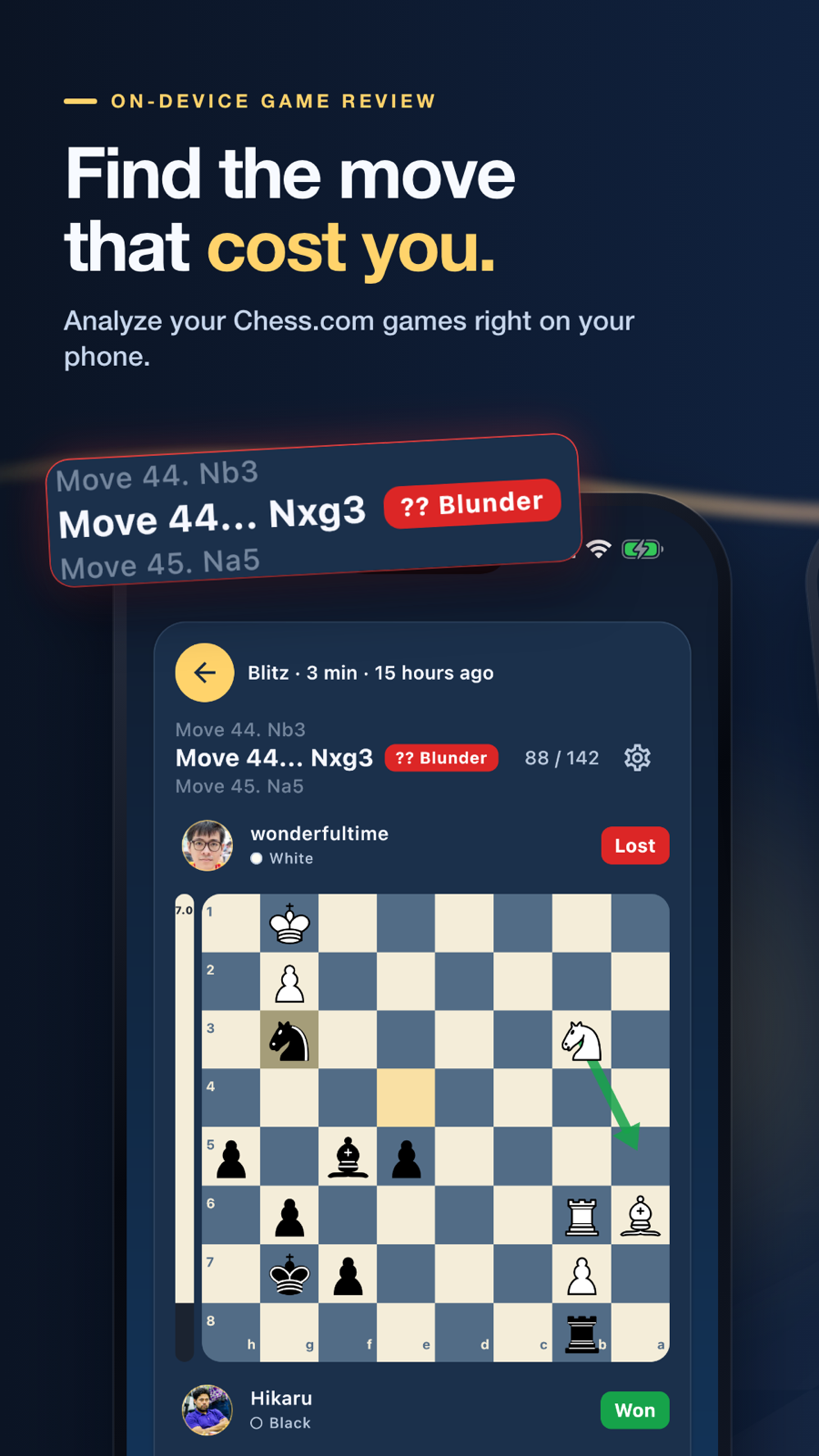 Pgnify: Chess Analysis & Stats screenshot 1