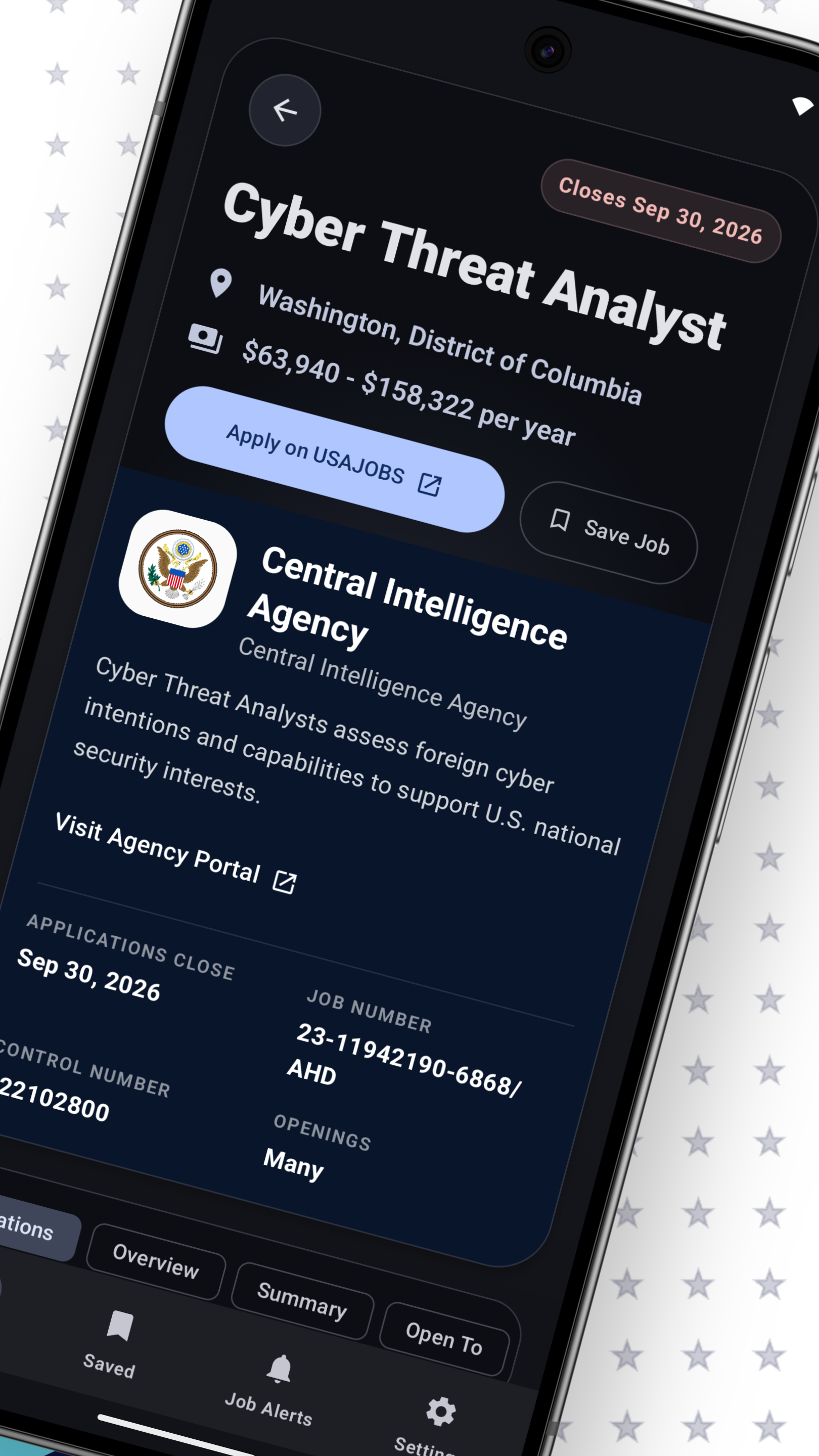 USAJobs screenshot 2